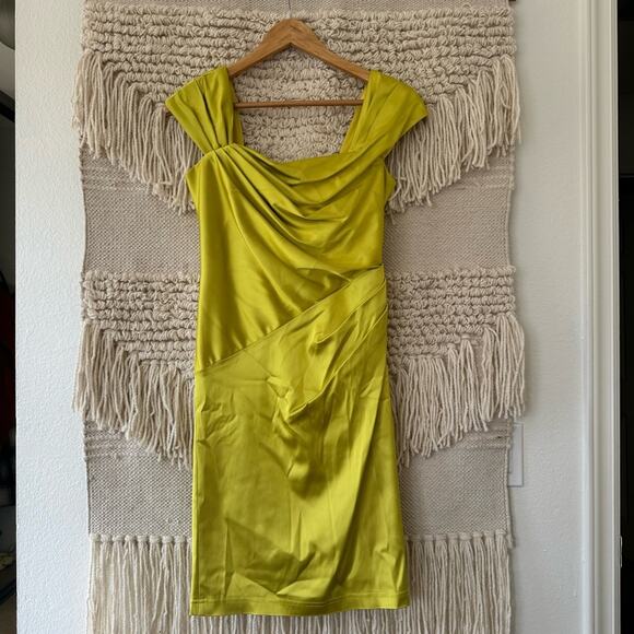 Tadashi Shoji Satin Dress - Picture 1 of 9